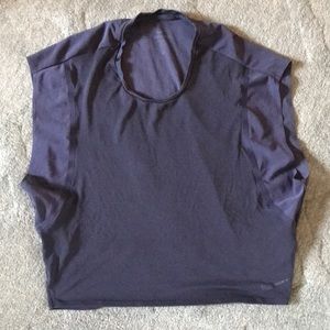 Nike Dry Fit cropped mesh top